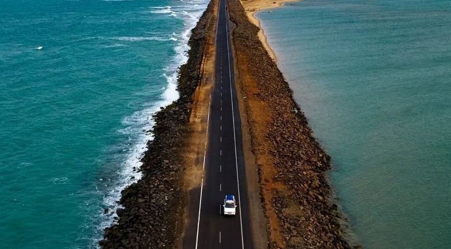 Dhanushkodi Beach, Tamil Nadu, India